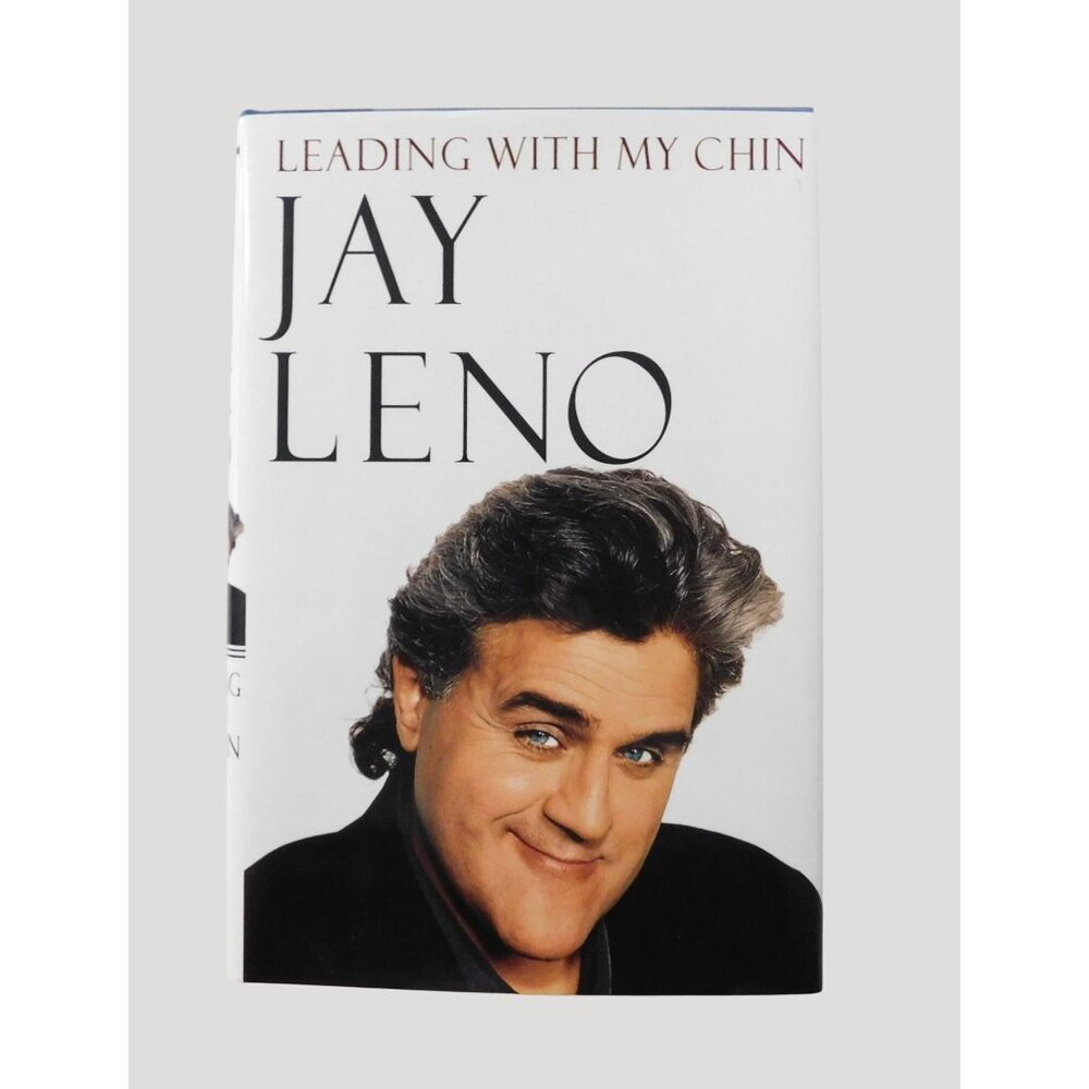 Leading With My Chin By Jay Leno First Edition 1996 Biography Hardcover Jacket
